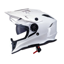 ELDORADO ESD E30 ADVENTURE MOTORCYCLE HELMET GLOSS WHITE