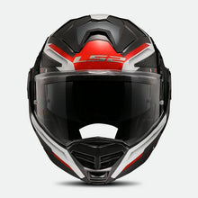 LS2 FF901 ADVANT X SPECTRUM HELMET - BLACK / WHITE / RED (Size: 3XL) Last one