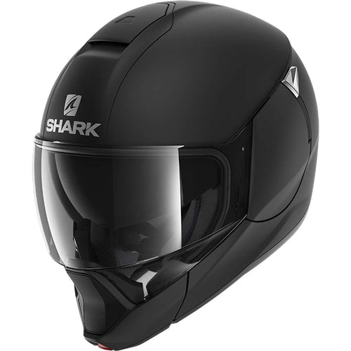 SHARK EVOJET BLANK MATT BLACK HELMET (Size: XL) Last One