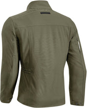 IXON EXHAUST MOTORCYCLE TEXTILE JACKET KHAKI (SIZE: MEDIUM)