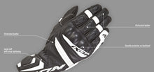 IXON RS TEMPO AIR BLACK/WHITE PERFORATED SUMMER WOMENS GLOVES