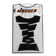 OXFORD JAGGED BLACK MOTORBIKE TANK PAD