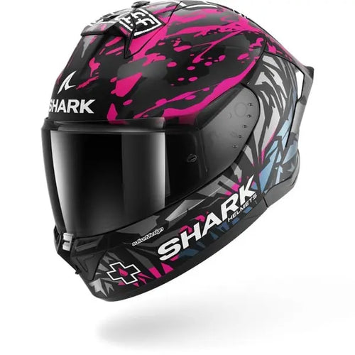 SHARK SKWAL CUP REDDING REPLICA HELMET - BLACK/VIOLET/BLUE