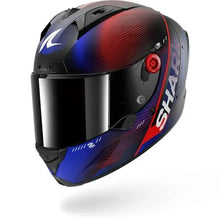 SHARK AERON SPEED TECH HELMET - BLUE/RED