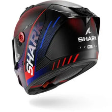 SHARK AERON SPEED TECH HELMET - BLUE/RED