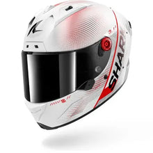 SHARK AERON SPEED TECH HELMET - WHITE/RED