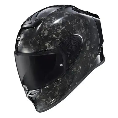 SCORPION EXO-R1 EVO ONYX CARBON AIR SOLID BLACK HELMET