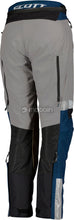 SCOTT WOMENS DUALRAID DRYO BLUE/TITANIUM GREY WATERPROOF ADVENTURE TEXTILE PANTS (Size: 38) Last One