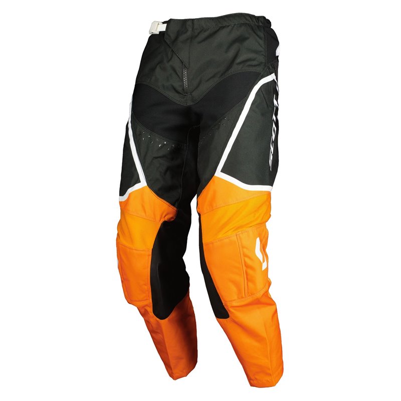 SCOTT 350 TRACK EVO BLACK/ORANGE MOTOCROSS ADULT PANTS (Size: 32)