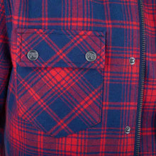 SEGURA SIERRA MOTORCYCLE SHIRT BLUE/RED