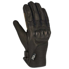 SEGURA SWAN LEATHER MID SEASON/WINTER MOTORCYCLE GLOVES - BLACK