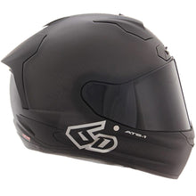 6D ATS-1R SOLID MATT BLACK HELMET
