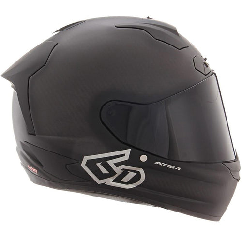 6D ATS-1R SOLID MATT BLACK HELMET