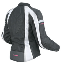 DRIRIDER AIRSTREAM BLACK/WHITE WOMENS TEXTILE JACKET