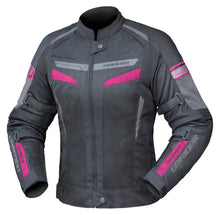 DRIRIDER AIR-RIDE 5 BLACK/PINK WOMENS TEXTILE JACKET