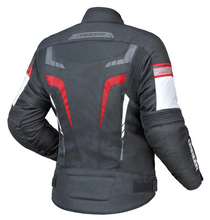 DRIRIDER AIR-RIDE 5 BLACK/RED WOMENS TEXTILE JACKET