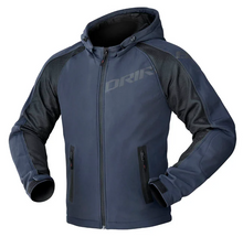 DRIRIDER ATOMIC NAVY TEXTILE HOODIE JACKET