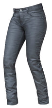 DRIRIDER XENA BLACK WAX REGULAR LEG WOMENS PROTECTIVE JEANS