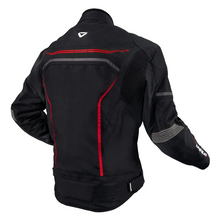 DRIRIDER ORIGIN BLACK/RED TEXTILE JACKET