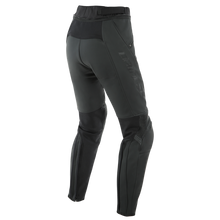 DAINESE PONY 3 LADY MATTE BLACK WOMENS LEATHER PANTS