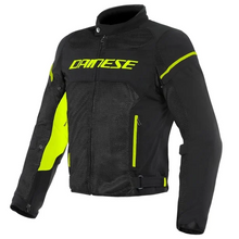 DAINESE AIR FRAME D1 BLACK/FLURO YELLOW TEXTILE JACKET