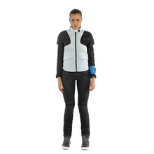 DAINESE AIR TOURER TEX LADY GLACIER GREY/PERFORMANCE BLUE/BLACK WOMENS TEXTILE JACKET