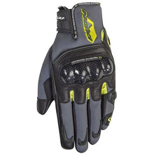 IXON RS RISE AIR GREY/BLACK/BRIGHT YELLOW GLOVES