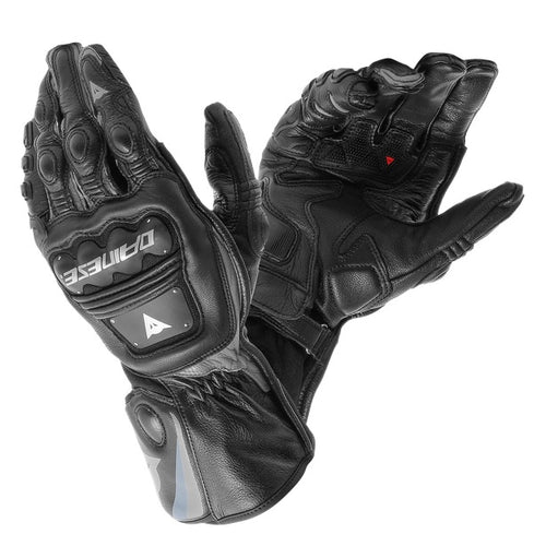 DAINESE STEEL-PRO BLACK/ANTHRACITE MOTORCYCLE GLOVES