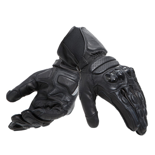 DAINESE IMPETO D-DRY BLACK/BLACK MOTORCYCLE GLOVES