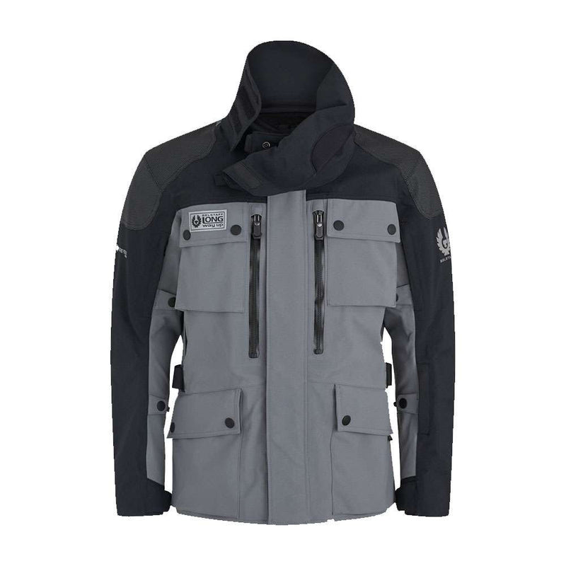 BELSTAFF LONG WAY UP GORE-TEX PRO MOTORCYCLE JACKET GREY