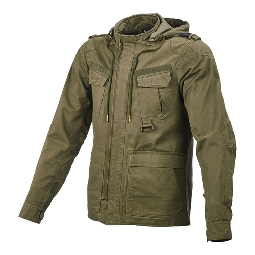 MACNA COMBAT MOTORCYCLE JACKET GREEN