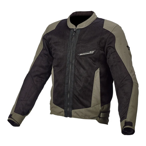 MACNA VELOCITY MOTORCYCLE JACKET GREEN/BLACK