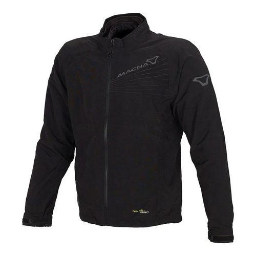 MACNA FLIGHT BLACK MOTORCYCLE JACKET