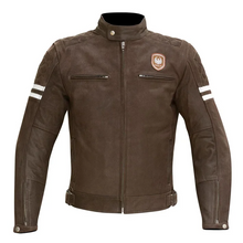 MERLIN HIXON MOTORCYCLE JACKET BROWN