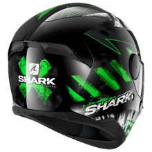SHARK D-SKWAL 2 PENXA BLACK/GREEN/YELLOW HELMET