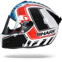 SHARK RACE R PRO ZARCO 2018 FRANCE GP WHITE/BLUE/RED HELMET