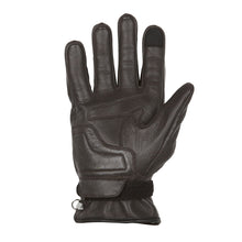 HELSTONS STRADA LEATHER MOTORCYCLE GLOVE - BROWN