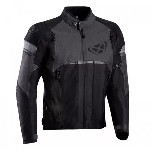 IXON ALL ROAD BLACK/GREY TEXTILE JACKET