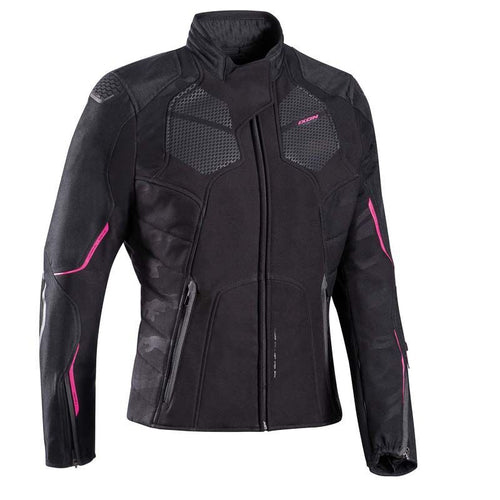 IXON CELL BLACK/FUCHSIA WOMENS TEXTILE JACKET