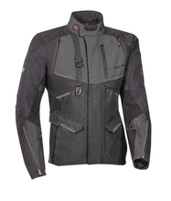 IXON EDDAS BLACK/ANTHRACITE TEXTILE JACKET