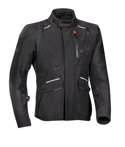 IXON BALDER BLACK TEXTILE JACKET