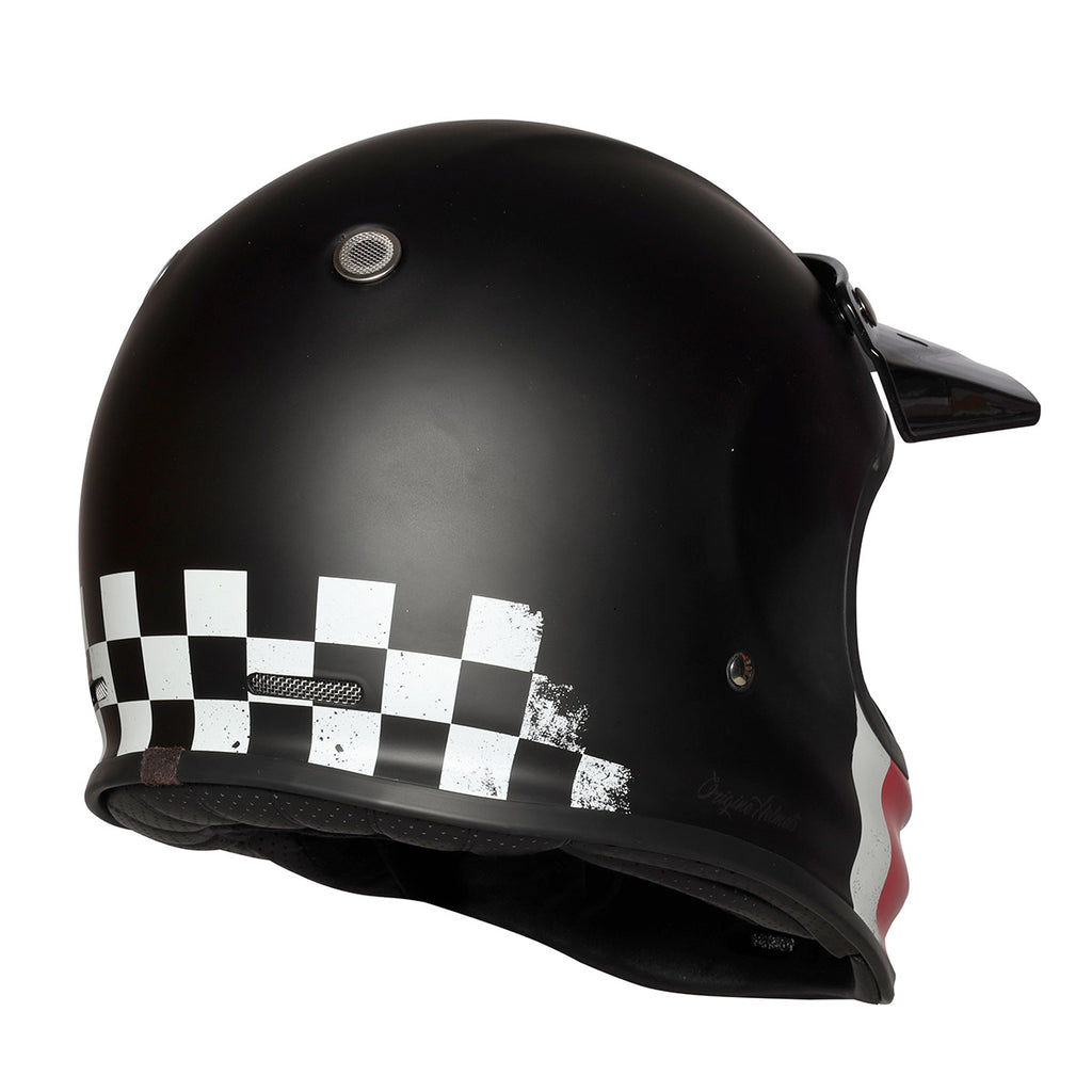 ORIGINE VIRGO DANNY MOTORCYCLE HELMET - MATTE BLACK