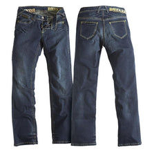 ROKKER THE LADY MOTORCYCLE RIDING JEANS STONEWASHED