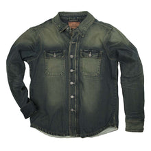 ROKKER DENIM MOTORCYCLE RIDER SHIRT