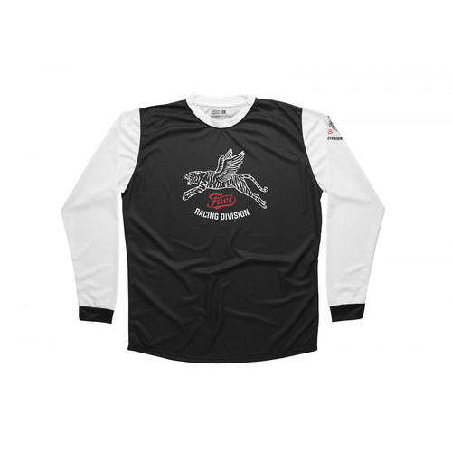 FUEL RACING DIVISION MOTORCYCLE JERSEY - BLACK
